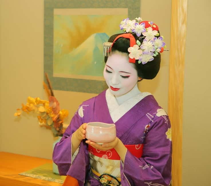 Kyoto : Maiko or Samurai or KimonoRental & Tea ceremony - Authenticity and Value