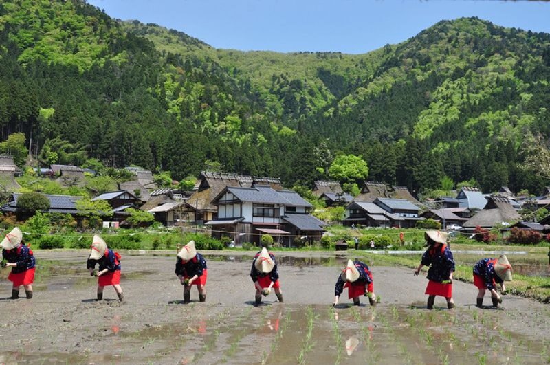 Kyoto Miyama Thatched Village & Amanohashidate & Ine Funaya One-Day Tour [Limited Miyama Water Release Ceremony/Snow Lantern Lighting] | Depart from Osaka - Miyama’s thatched houses, with a short village visit