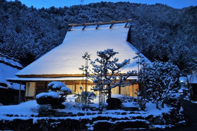 Kyoto Miyama Thatched Village Winter Lanterns Tour from Osaka - Miyama’s thatched roofs and winter lanterns