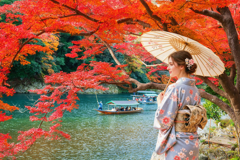 [Kyoto & Nara Day Tour] Sagano Scenic Railway & Nara Park & Fushimi Inari Taisha Thousand Torii Gates & Togetsukyo Bridge & Bamboo Grove & Kimono Forest (Departing from Osaka) - One day, three very different places