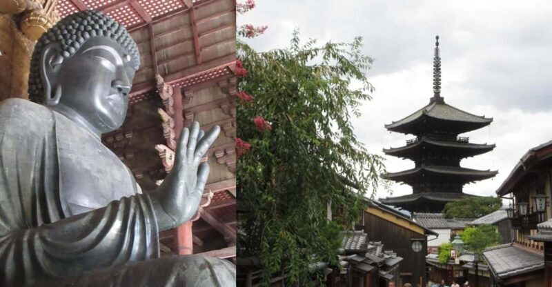 KYOTO-NARA: Giant Buddha Deer Pagoda "Geisya" (Italian, full day) - Key Points
