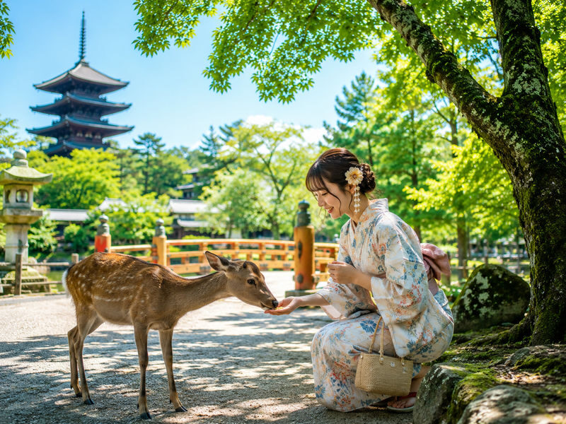Kyoto & Nara tour - Arashiyama & Fushimi Inari Shrine & Nara Park - The day at a glance
