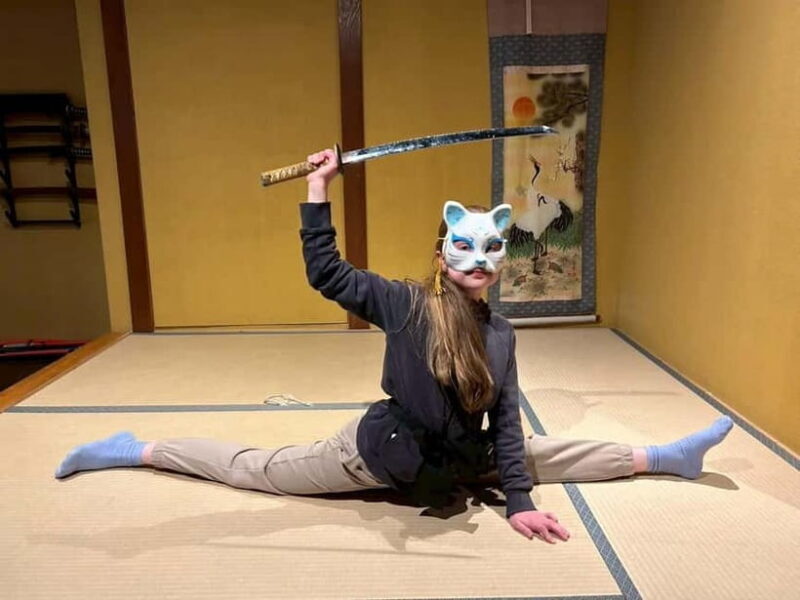 Kyoto: Ninja Experience Cafe Kyoto Gion - Key Points