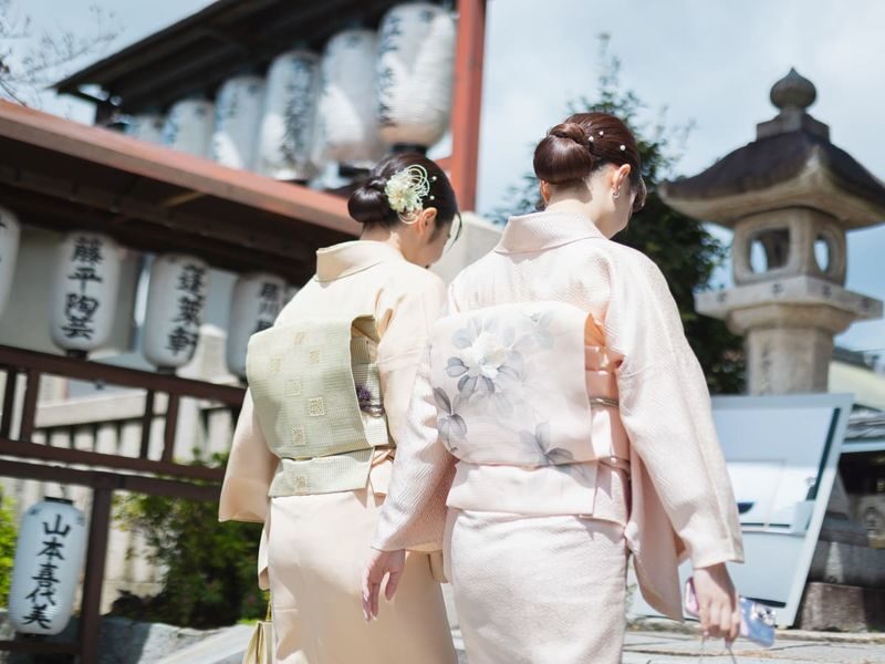 Kyoto Premium Silk Kimono Rental - Authentic Experience with Full-Set & Hair Styling - Exploring Kyoto at your own pace
