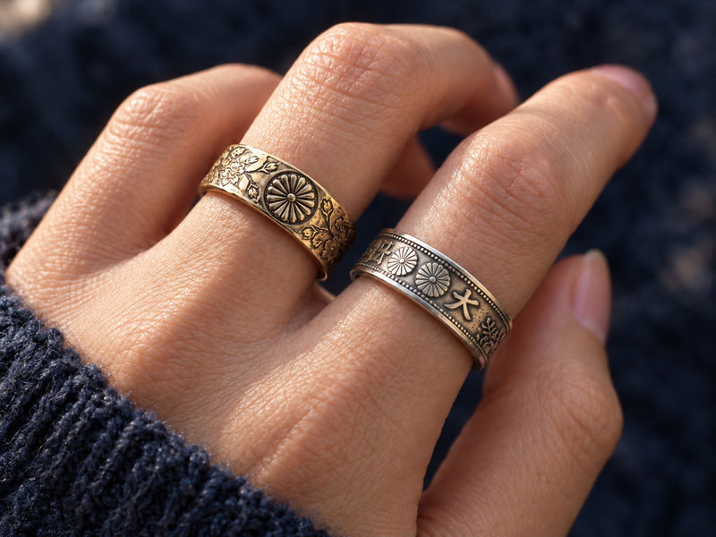 Kyoto: Ring Making Workshop: Vintage Japanese Coin Ring - A coin, a workbench, and one hour