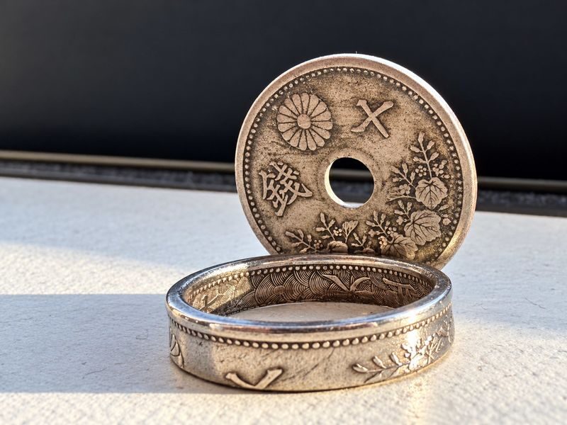 Kyoto: Ring Making Workshop: Vintage Japanese Coin Ring - Turning a vintage coin into a personal keepsake