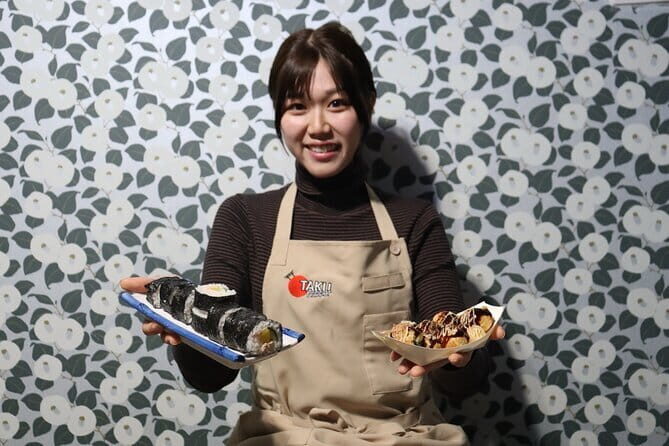 Kyoto Sushi & Takoyaki Cooking Class near Gion and Kiyomizu-dera! - Key Points