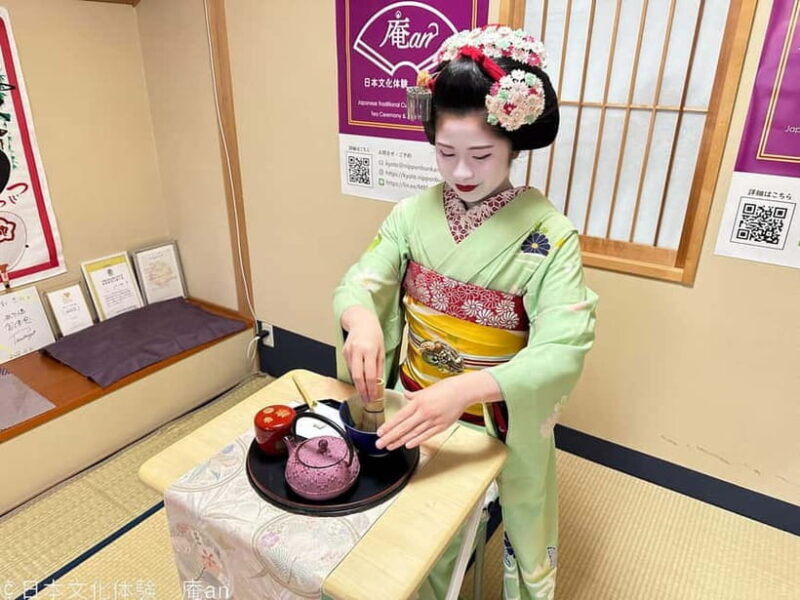 Kyoto: Tea Ceremony with Maiko - Key Points