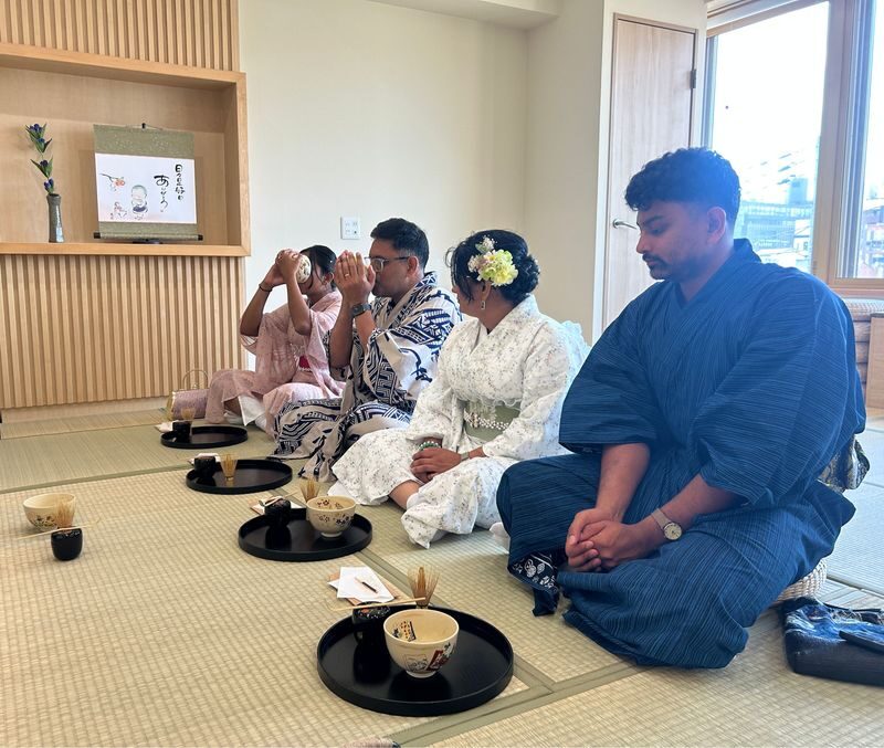 Kyoto Traditional Japanese Tea Ceremony Culture & Matcha Tasting Experience - Small courtesies make the room more comfortable