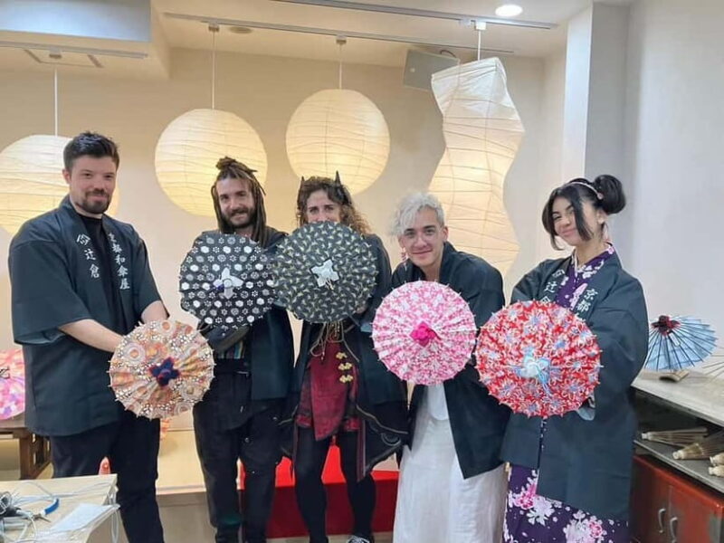 Kyoto: Traditional Mini Umbrella Making Workshop - Key Points