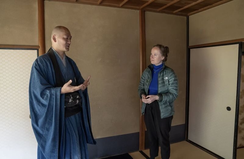 Kyoto: Zen Meditation at a Private Temple with a Monk - Inside the private temple