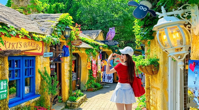 Kyushu Fukuoka Classic Day Tour | Nyoirin-ji Temple & Mt. Yufu & Yufuin & Kinrin Lake & Umi Jigoku (Sea Hell) & Kamado Jigoku (Oven Hell) Day Tour (Chinese and English Tour Guides / Departure from Fukuoka) - At a glance: frogs, mountain air and hot spring steam