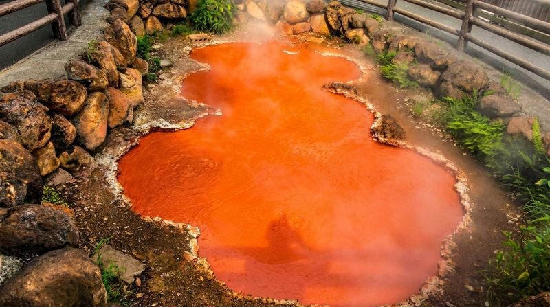 Kyushu Fukuoka Classic Day Tour | Nyoirin-ji Temple & Mt. Yufu & Yufuin & Kinrin Lake & Umi Jigoku (Sea Hell) & Kamado Jigoku (Oven Hell) Day Tour (Chinese and English Tour Guides / Departure from Fukuoka) - Beppu’s two hells: color, heat and steaming pools