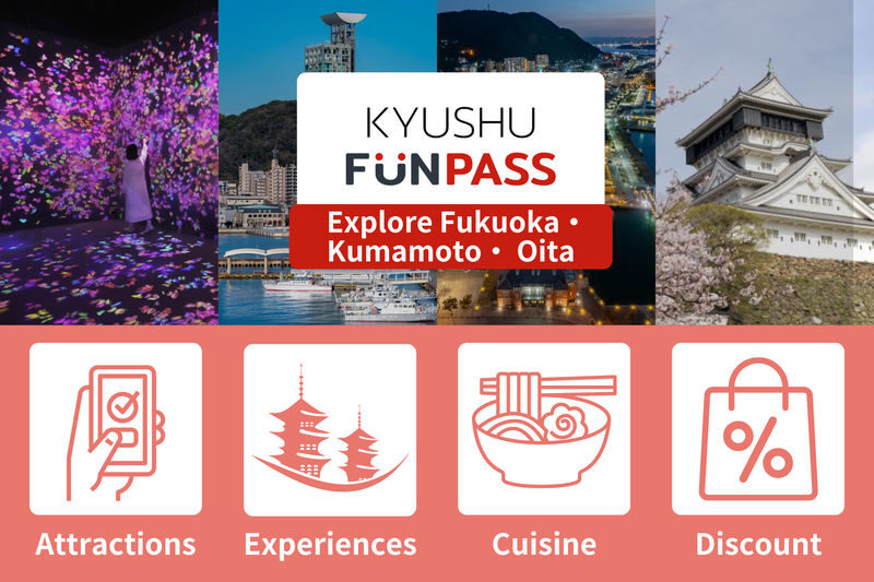 Kyushu FunPASS - A pass, not a guided tour