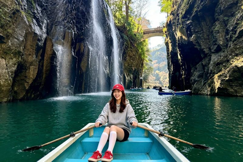 Kyushu Miyazaki | Takachiho Gorge, Takachiho Small Train, Forest Secret Cafe, Amano Iwato Day Trip | Optional Takachiho Boat Tour (Departing from Fukuoka) - The day’s best details