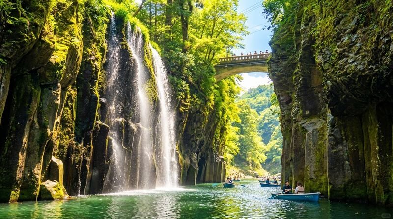 Kyushu Mount Aso Takachiho One-Day Tour | Takachiho Gorge + Kusasenri + Mount Aso/Kamishikimi Kumanoza Shrine | Departing from Fukuoka - Guides and group travel: the quiet strength of the day