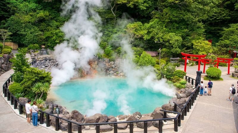 Kyushu: Nyoirin-ji Temple & Kinrinko Lake Water Torii & Yufuin & Beppu Hells Tour Day Trip - Beppu’s Hells: geothermal color, not a hot-spring bath