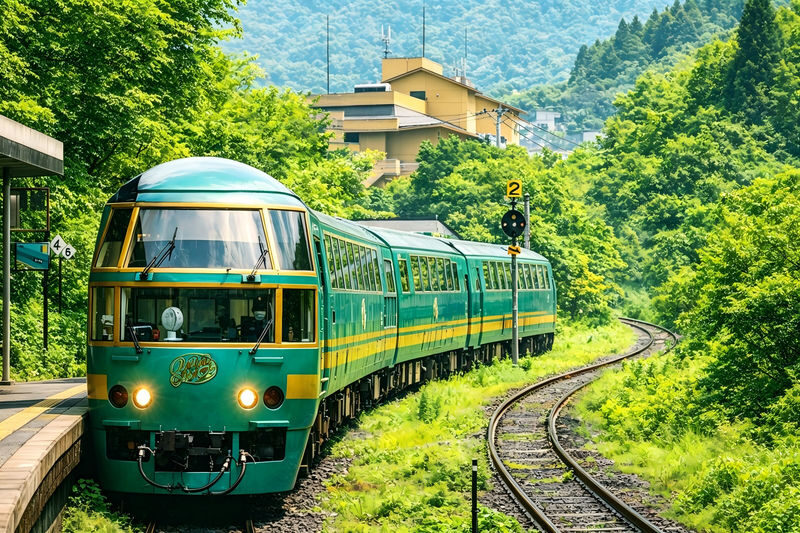 Kyushu One-Day Tour: Yufuin no Mori Train & Yufuin Town & Nyoirin-ji Temple & Dazaifu & Hell Hot Springs (Departing from Fukuoka) - Choose the route that matches your Kyushu wish list