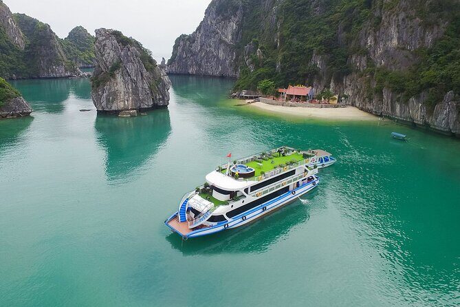 La Casta 5-Star Ha Long Bay Cruise with Local Food and Limousine - Key Points