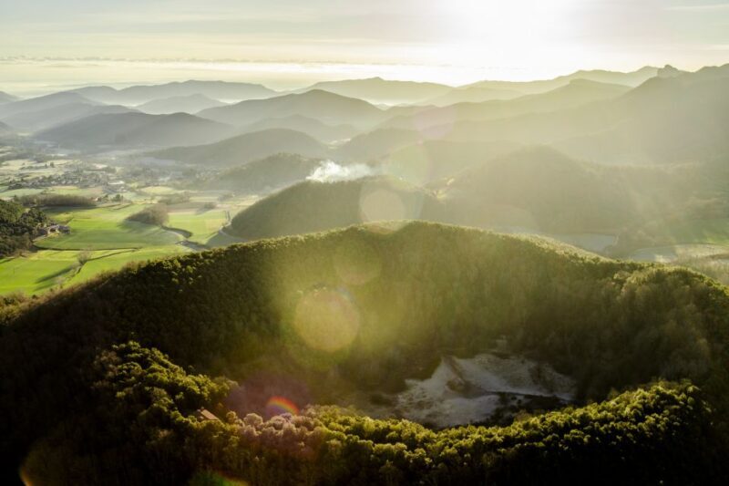 La Garrotxa Volcanoes Half-Day Hot Air Balloon Flight - The Itinerary in Detail