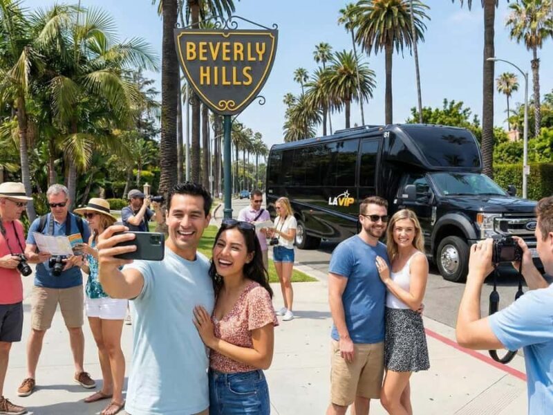 LA, Hollywood with Beverly Hills and Beach Tour with Pickup - Key Points
