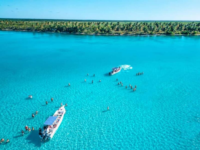 La Romana: Saona Crusoe VIP for cruise guests - Key Points