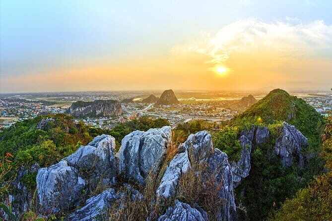 Lady Buddha Marble Mountains Hoi An Ancient Town Group Tour - Exploring the Itinerary in Detail