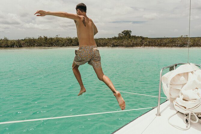 Lagoon of 7 colors from Costa Maya - Boat Tour and transportation - The Sum Up