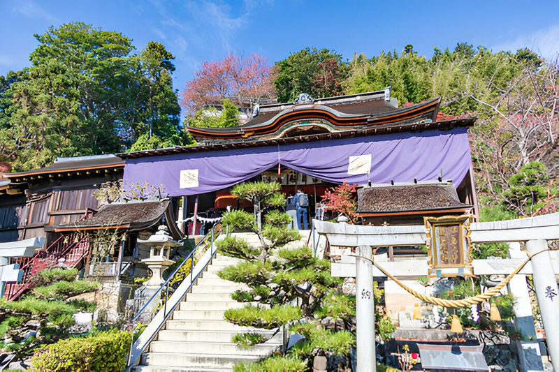 Lake Biwa Customizable One Day Charter Car Trip from Kyoto/Osaka - Shirahige Shrine’s torii in the lake