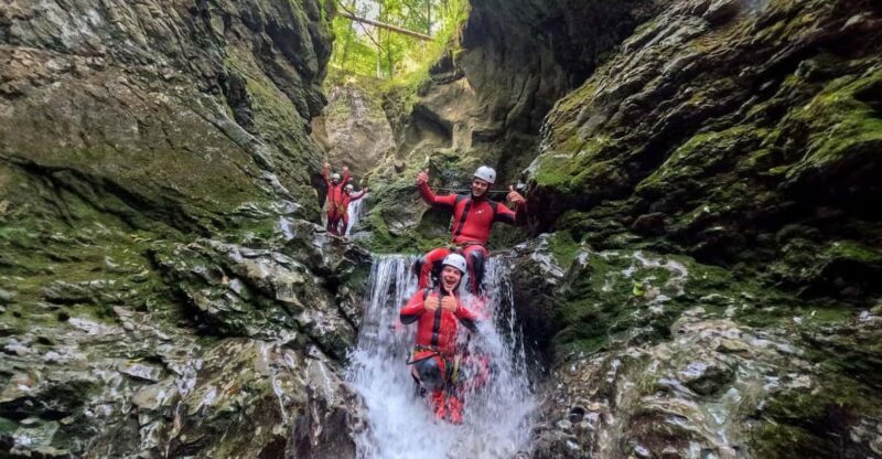 Lake Bled: Canyoning Adventure with Free Footage - Key Points