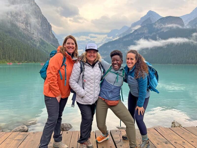 Lake Louise: Moraine & Louise Lake Half-Day Highlights Tour - Key Points
