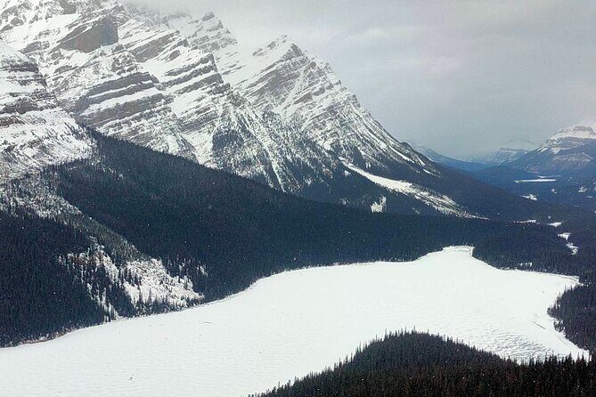 Lake Louise Peyto Lake Bow Lake Crowfoot Glacier Half Day Tour - Summary of the Experience