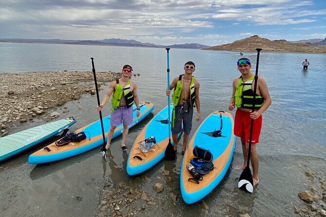 Lake Mead Paddle Board RentalDirect Beach Access & Flexible Time - Experience Lake Mead with a Paddle Board Rental that Offers Flexibility and Stunning Views