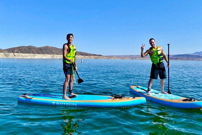 Lake Mead Stand-Up Paddleboard TourExplore Boulder Island - Explore Lake Mead on a Guided Stand-Up Paddleboard Tour