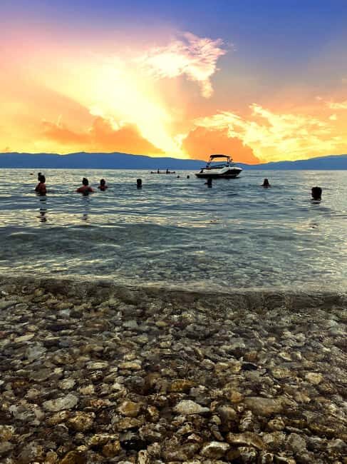 Lake Ohrid: Boat tour Bay of Bones, Sv. Naum with BBQ - Key Points