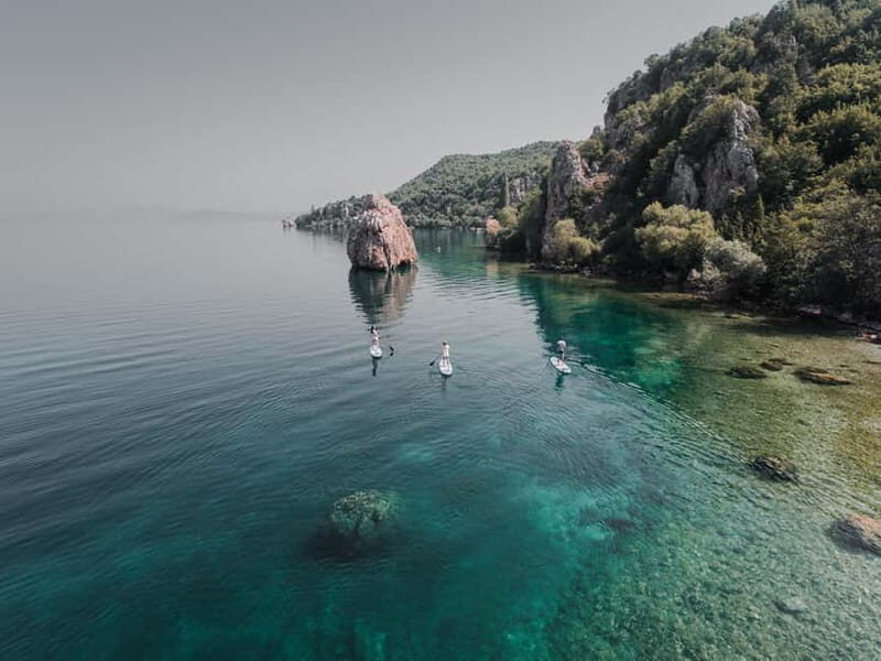 Lake Ohrid: Guided Paddle Boarding Tour - Photo Stops and Scenic Highlights