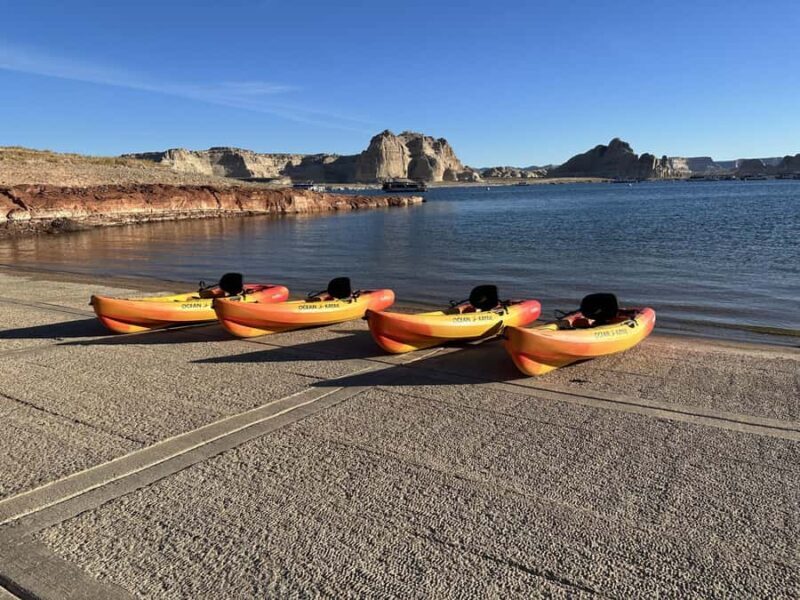 Lake Powell: Single Kayak Rental from Wahweap Launch Ramp - Lake Powell: Single Kayak Rental from Wahweap Launch Ramp