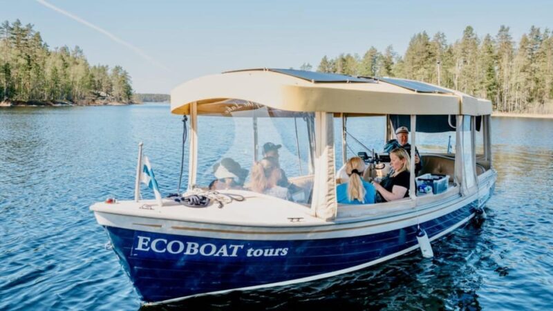 Lake Saimaa story cruise by Ecoboat in Puumala - Key Points