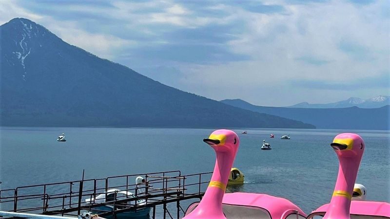 Lake Shikotsu & Toya Bus tour / TV Tower Ticket (Multilingual Audio) - Mt. Usu: ropeway views and weather plans