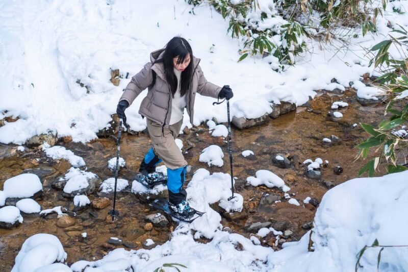Lake Tachibana: Snowshoe to a frozen lake! - Equipment and Comfort