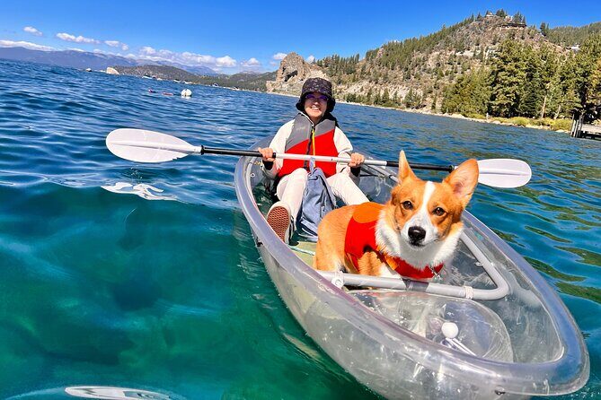 Lake Tahoe Clear Kayak Adventure at Stateline Nevada - Experience the Beauty of Lake Tahoe on a Clear Kayak Adventure