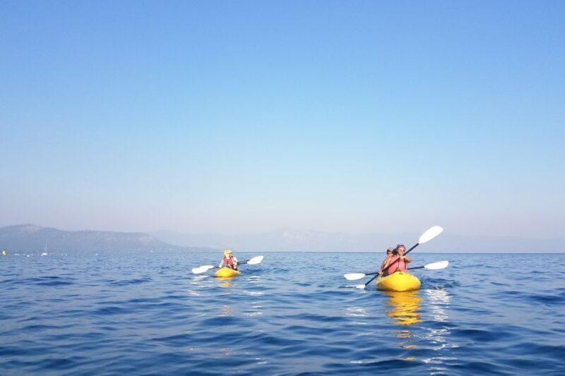 Lake Tahoe: Discover Kayaking or Paddleboarding Tour - Exploring the Lake Tahoe Kayaking and Paddleboarding Tour