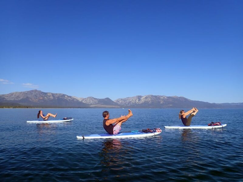 Lake Tahoe: Stand Up Paddle Yoga - An In-Depth Review of Lake Tahoes Stand Up Paddle Yoga Experience