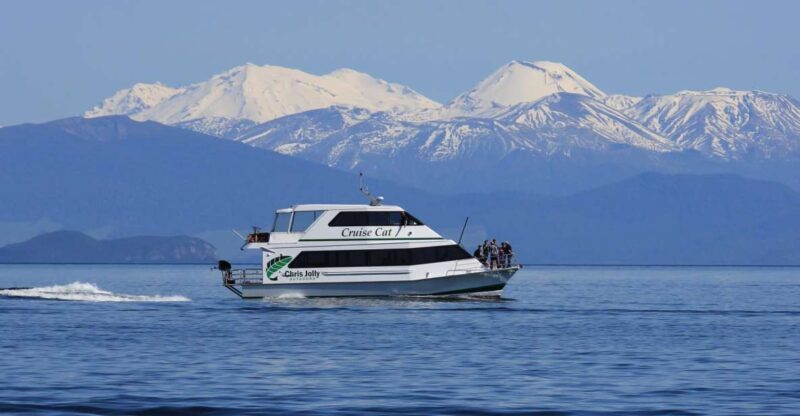 Lake Taupo: 1.5-Hour Maori Rock Carvings 5:00 PM Cruise - Key Points