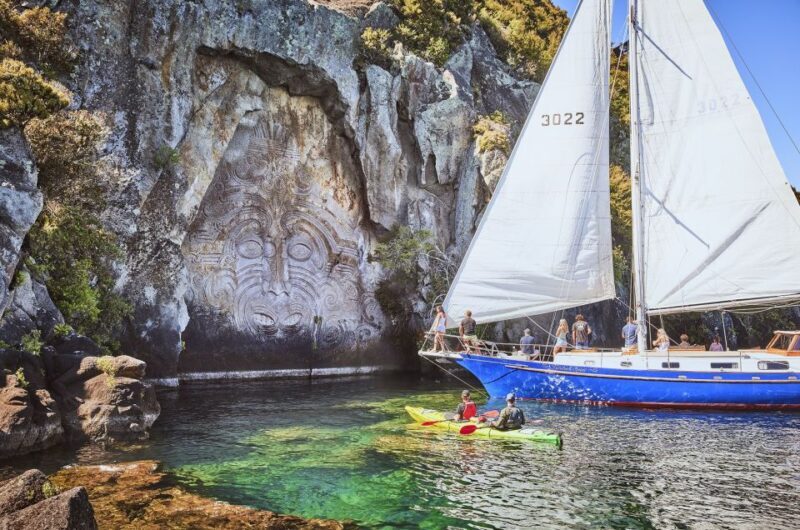 Lake Taupo: Sailboat Trip to the Maori Rock Carvings - Key Points
