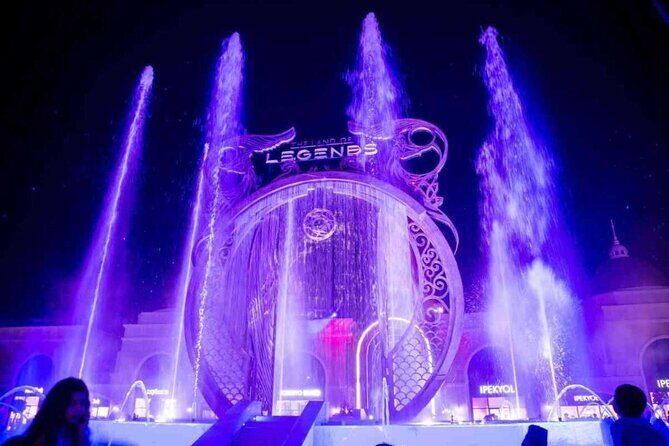 Land of Legends Night Show with Round Transfer from Side - Key Points