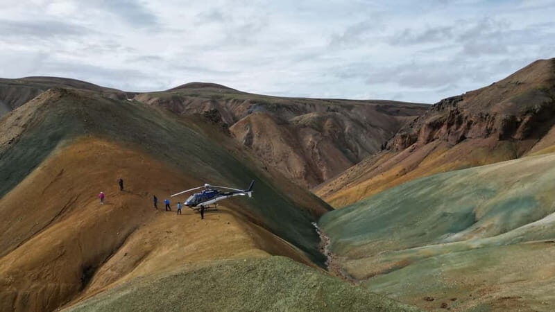 Landmannalaugar: Helicopter tour with 3 Landings - The Sum Up