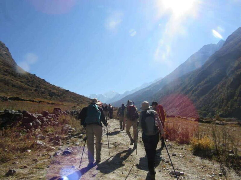 Langtang Trek -6 days. - Trekking to Lama Hotel (Day 2)