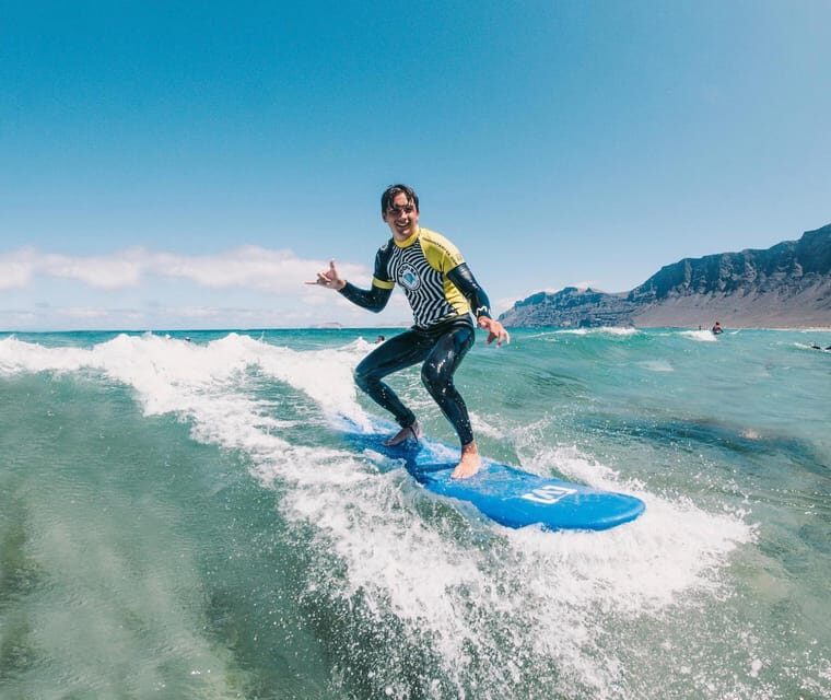 Lanzarote: 2 or 4 Hour Surf Lessons in Famara - Key Points