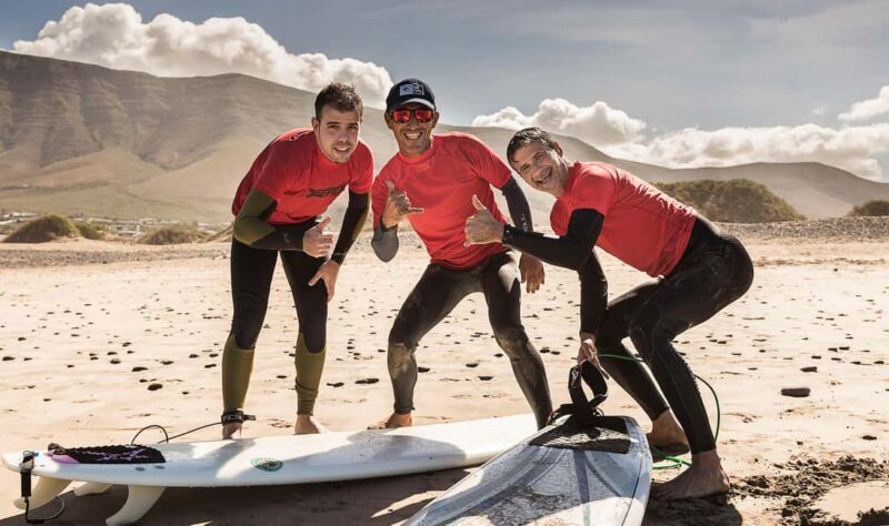 Lanzarote: Famara Private Surf Lesson with a real Pro - The Authentic Surfing Experience on Famara Beach
